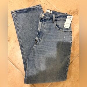 Abercrombie and Fitch 70s ultra flare high rise jeans 30 short